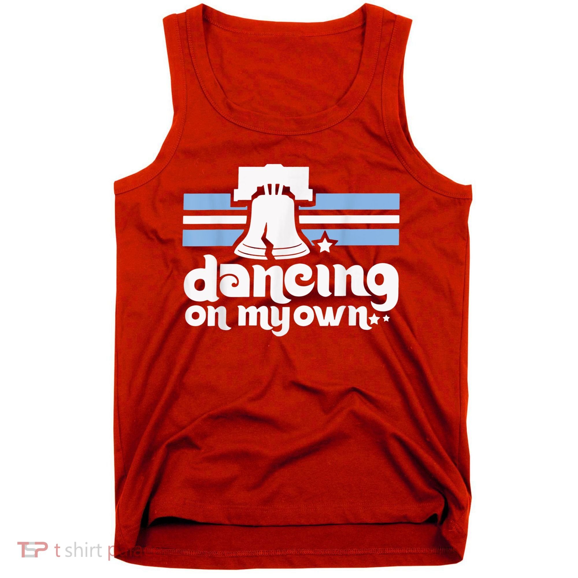 70s 80s Philly Dancing On My Own Philadelphia Baseball Tank Top