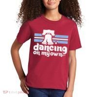 70s 80s Philly Dancing On My Own Philadelphia Baseball Kids T-Shirt thumb 2