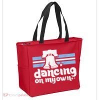 70s 80s Philly Dancing On My Own Philadelphia Baseball Tote Bag thumb 2