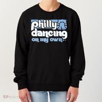 70s 80s Philly Dancing On My Own Philadelphia Baseball Women's Sweatshirt thumb 0