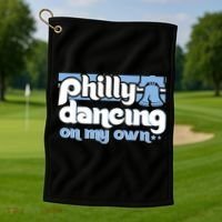 70s 80s Philly Dancing On My Own Philadelphia Baseball Golf Towel thumb 1