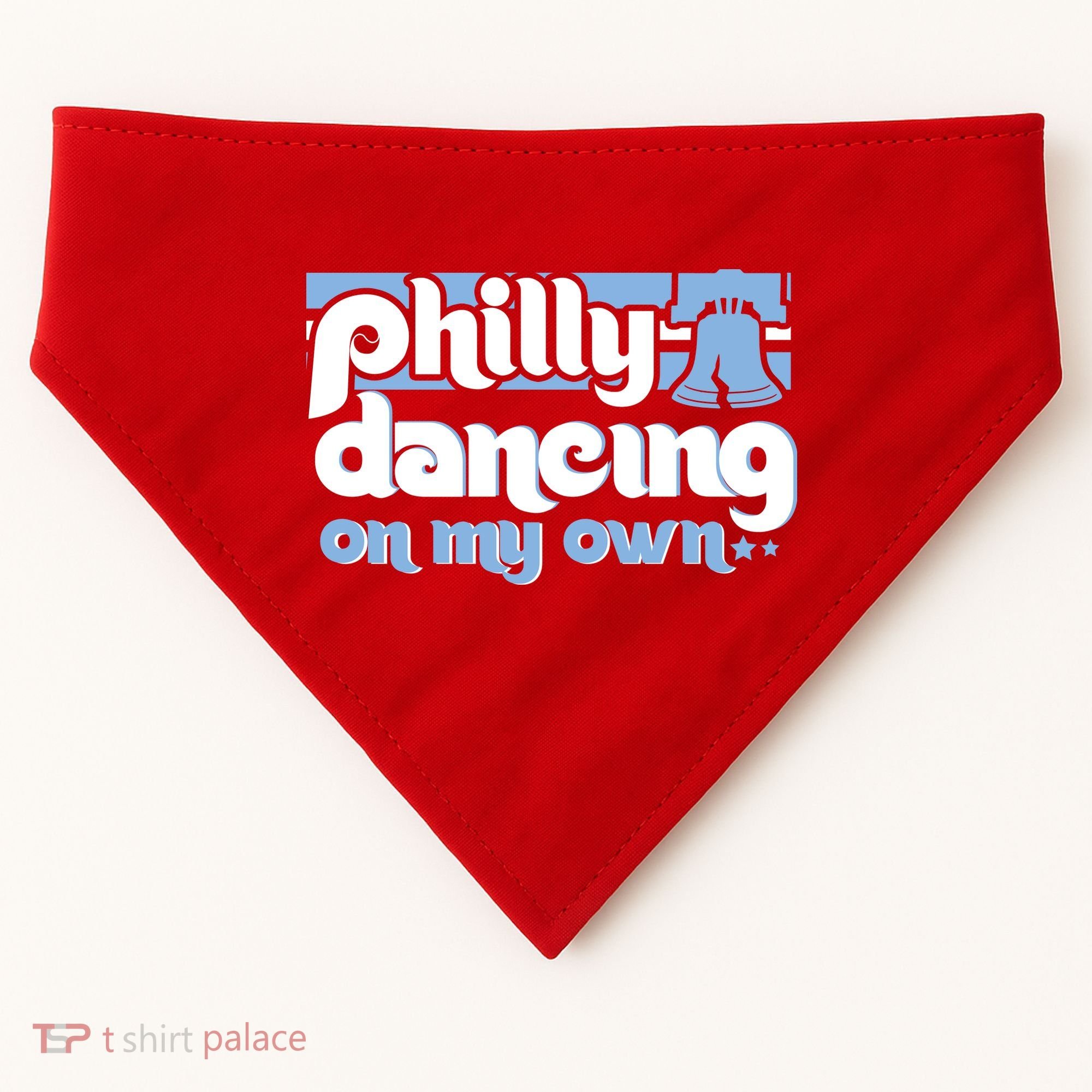 70s 80s Philly Dancing On My Own Philadelphia Baseball USA-Made Doggie Bandana