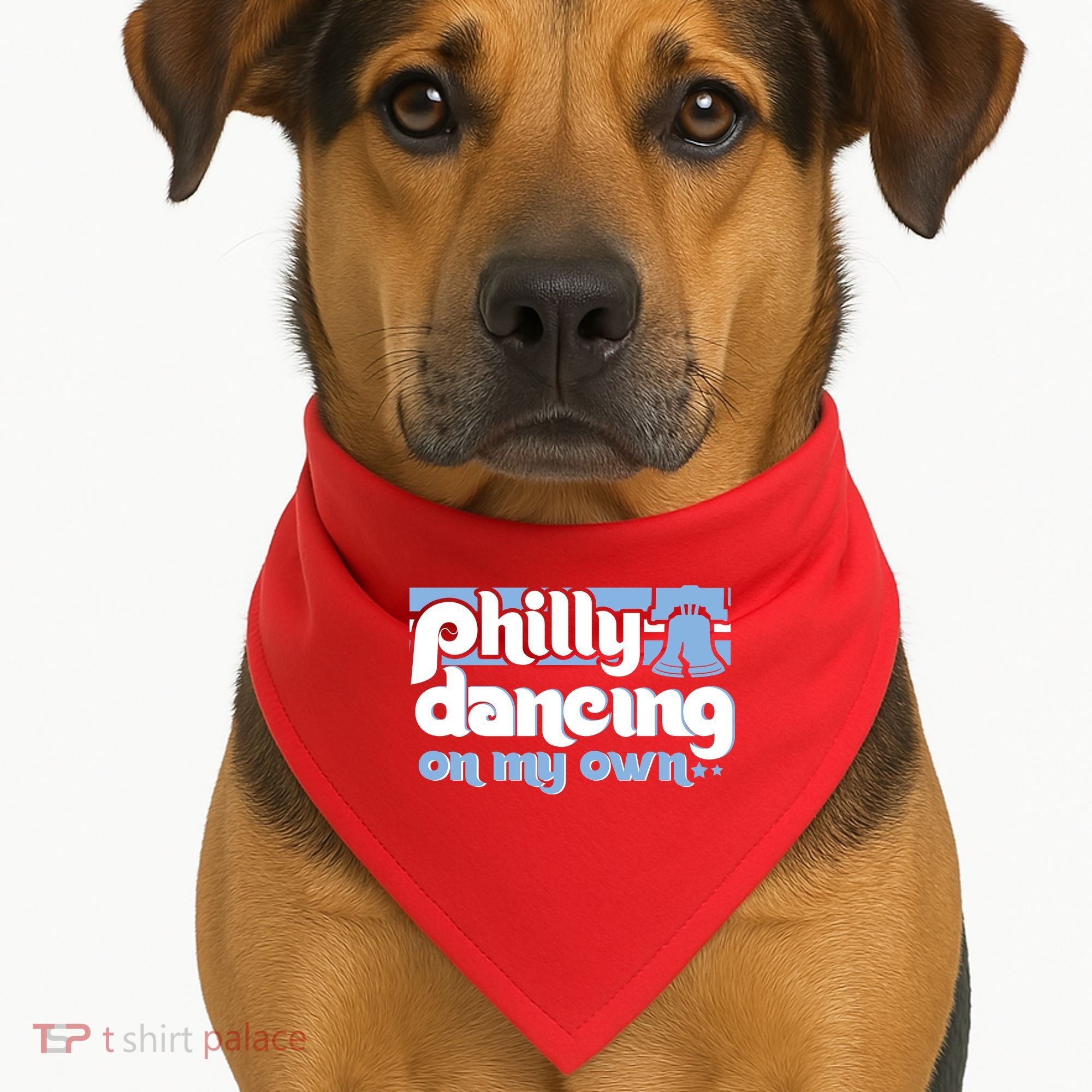 70s 80s Philly Dancing On My Own Philadelphia Baseball USA-Made Doggie Bandana