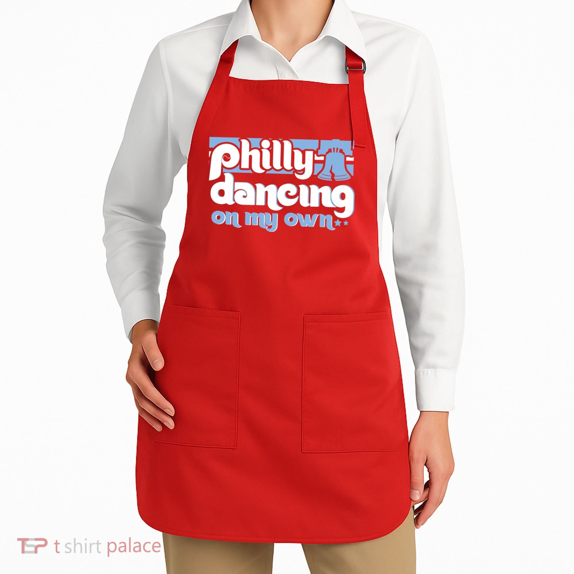 70s 80s Philly Dancing On My Own Philadelphia Baseball Apron