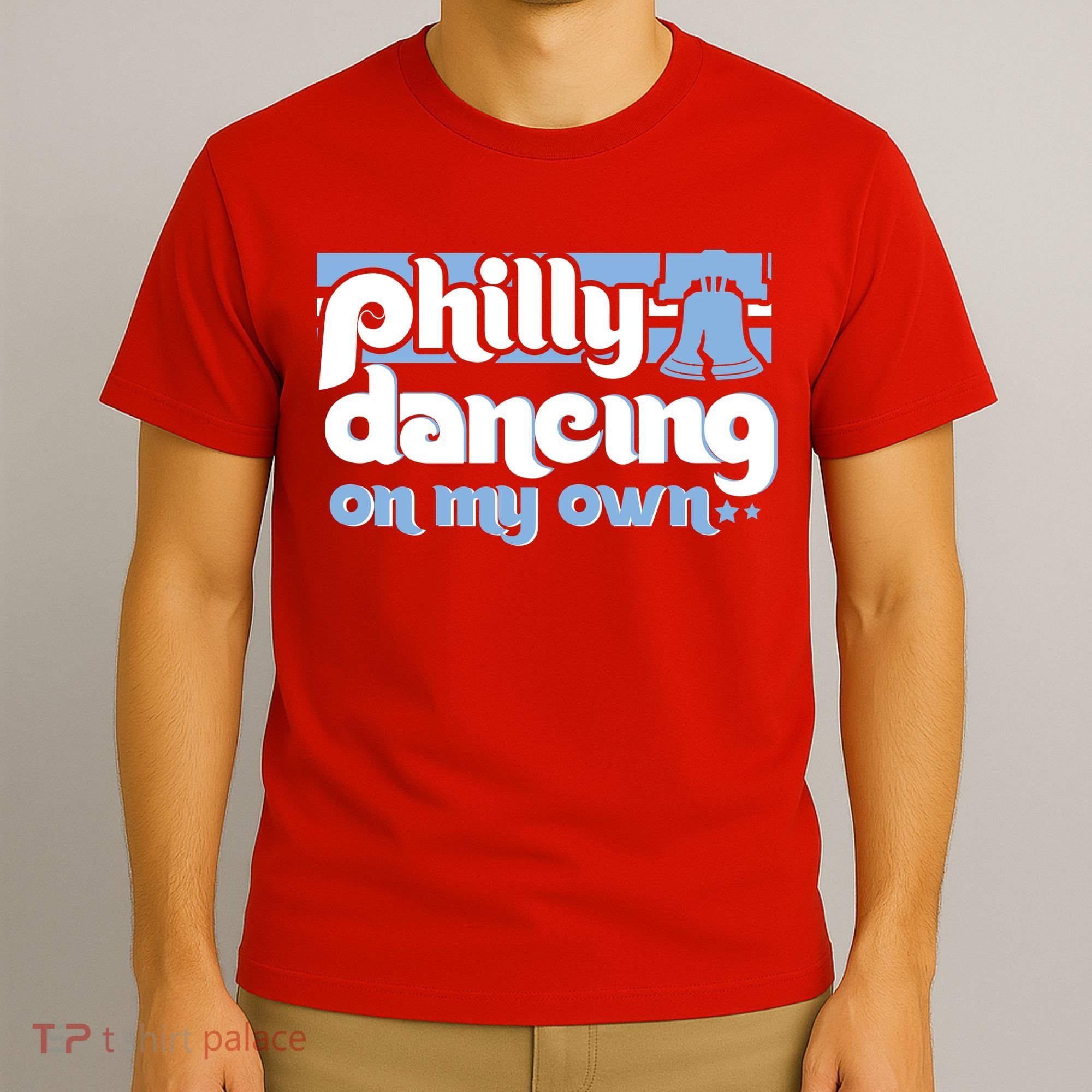 70s 80s Philly Dancing On My Own Philadelphia Baseball T-Shirt
