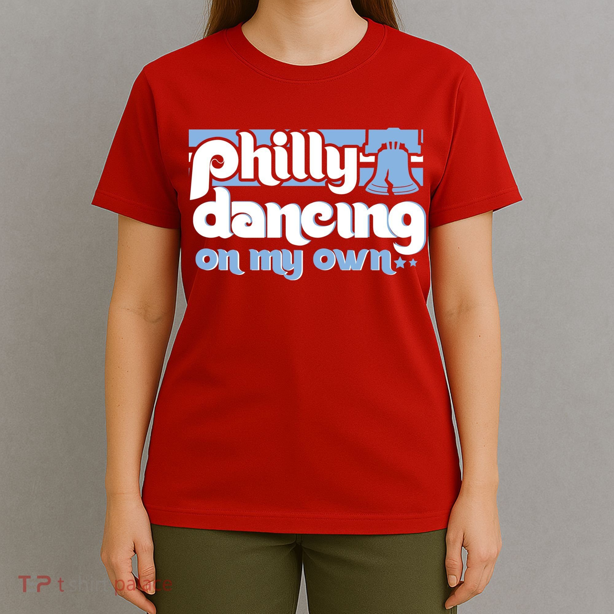 70s 80s Philly Dancing On My Own Philadelphia Baseball T-Shirt