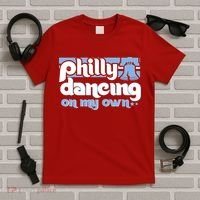 70s 80s Philly Dancing On My Own Philadelphia Baseball T-Shirt thumb 5