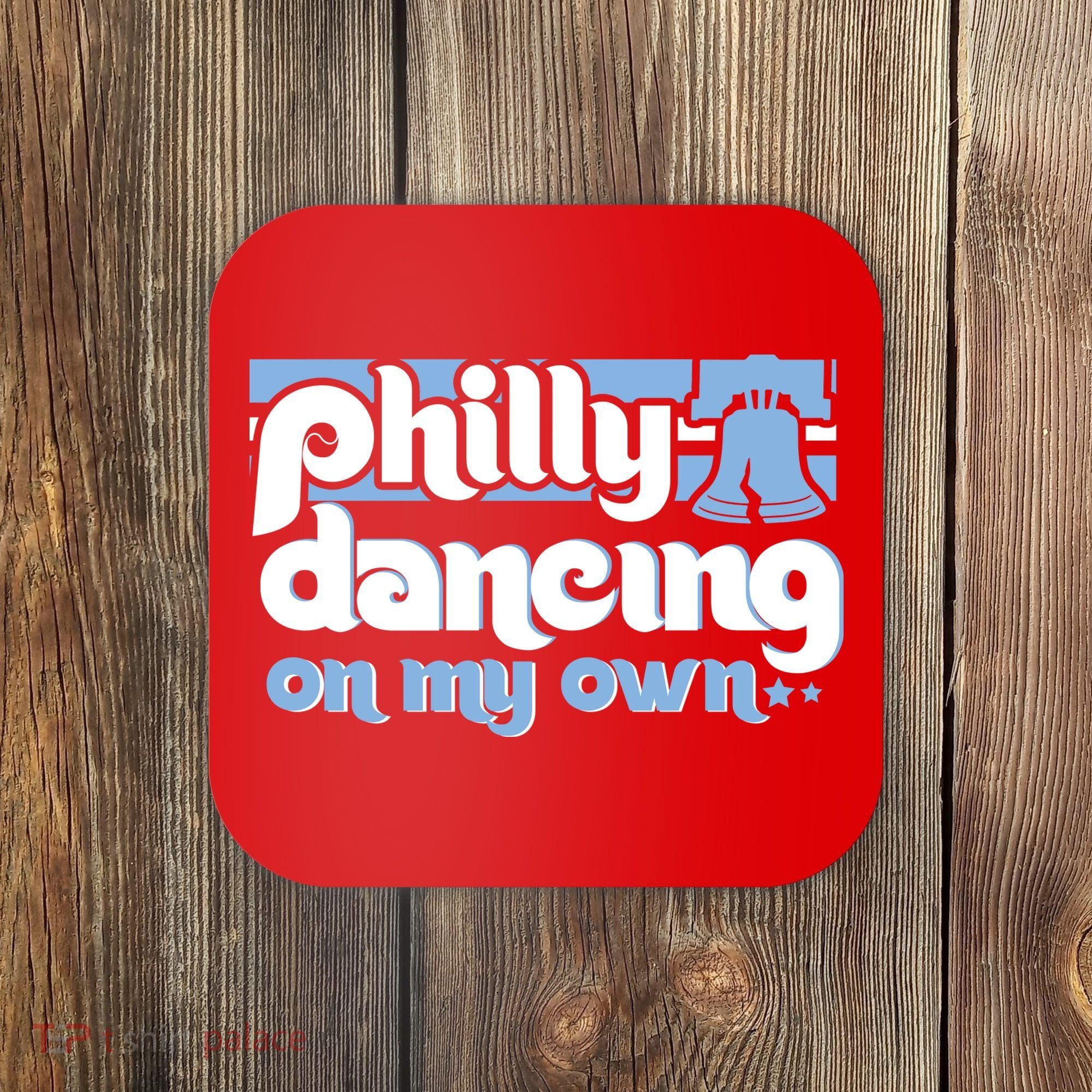 70s 80s Philly Dancing On My Own Philadelphia Baseball Coaster