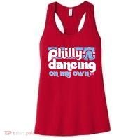 70s 80s Philly Dancing On My Own Philadelphia Baseball Women's Tank Top thumb 0