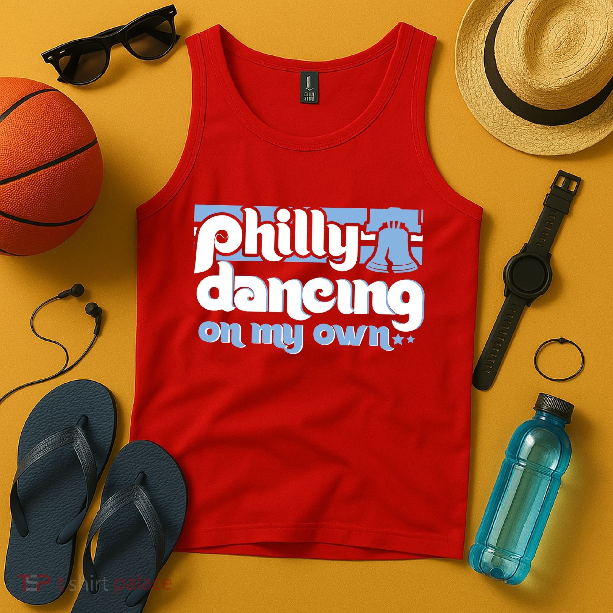 70s 80s Philly Dancing On My Own Philadelphia Baseball Tank Top