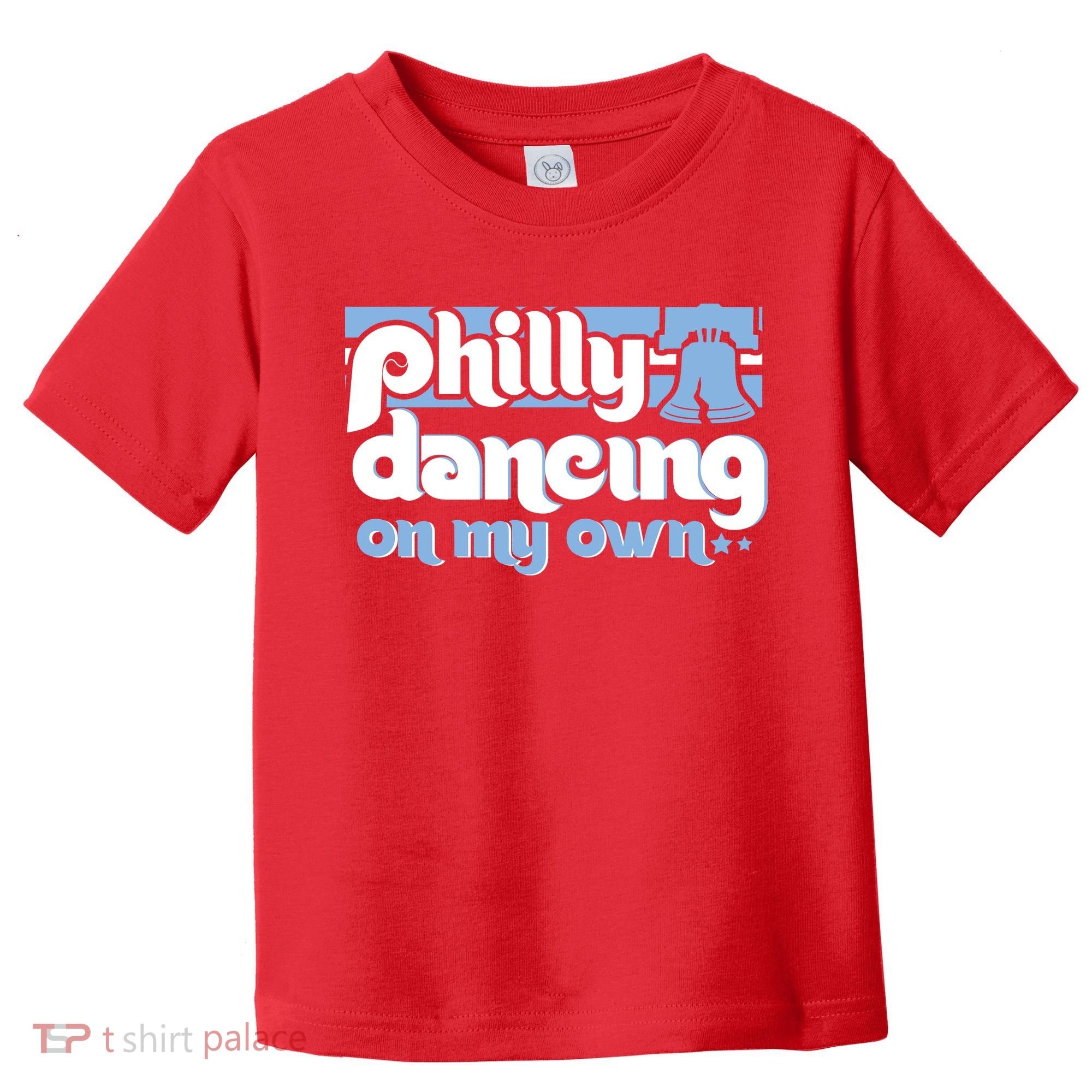 70s 80s Philly Dancing On My Own Philadelphia Baseball Toddler T-Shirt
