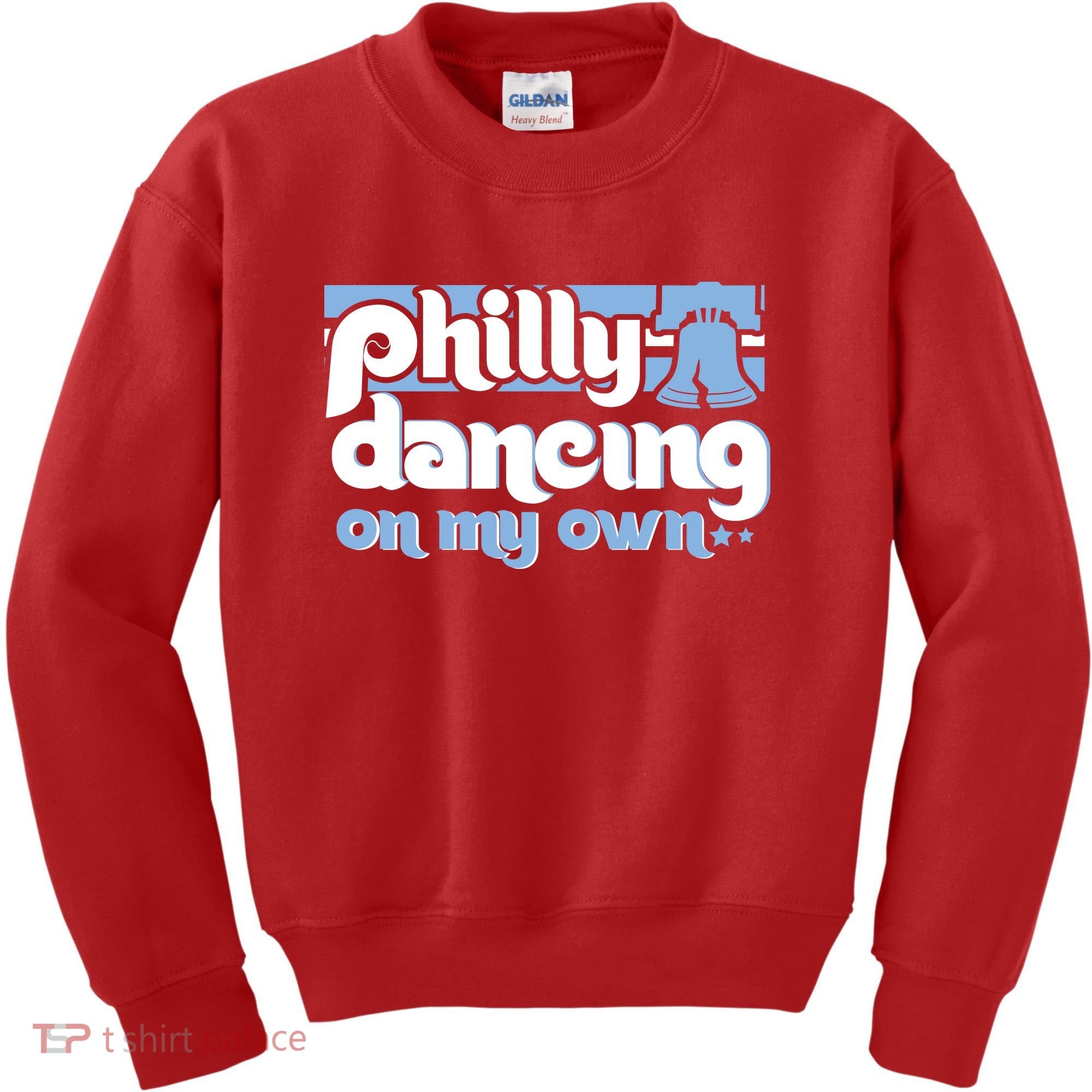 70s 80s Philly Dancing On My Own Philadelphia Baseball Kids Sweatshirt