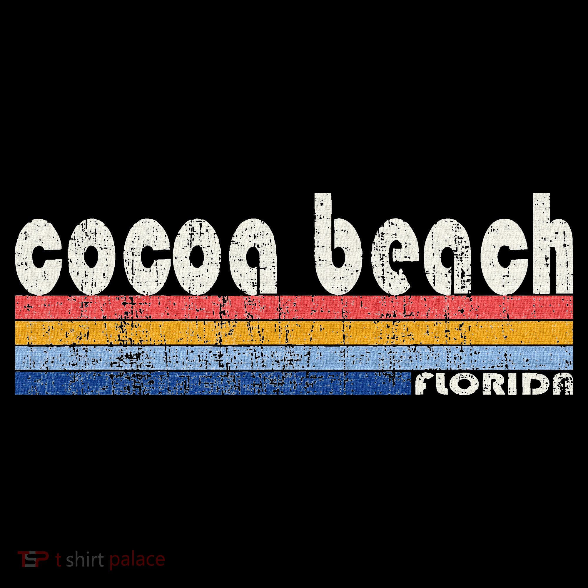 70s 80s Style Cocoa Beach Fl Doggie Tank