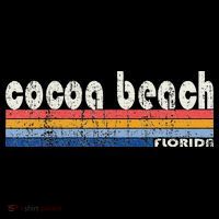 70s 80s Style Cocoa Beach Fl USA-Made Doggie Bandana thumb 2