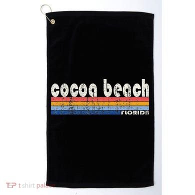 70s 80s Style Cocoa Beach Fl Golf Towel