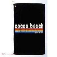 70s 80s Style Cocoa Beach Fl Golf Towel thumb 0