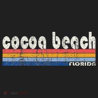 70s 80s Style Cocoa Beach Fl Golf Towel thumb 3