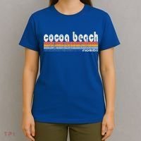 70s 80s Style Cocoa Beach Fl T-Shirt thumb 4