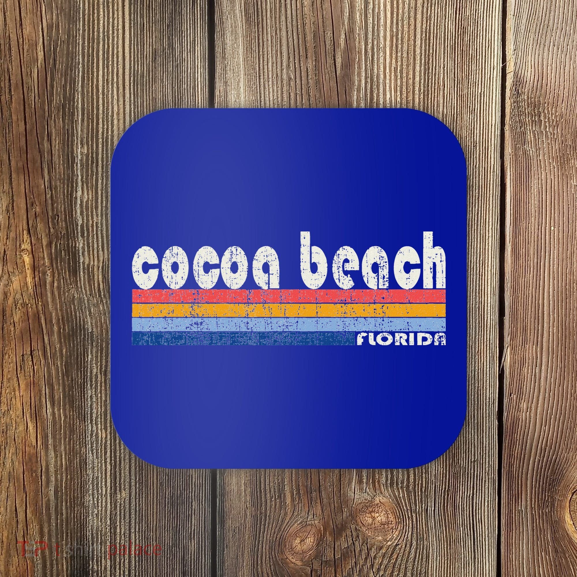 70s 80s Style Cocoa Beach Fl Coaster