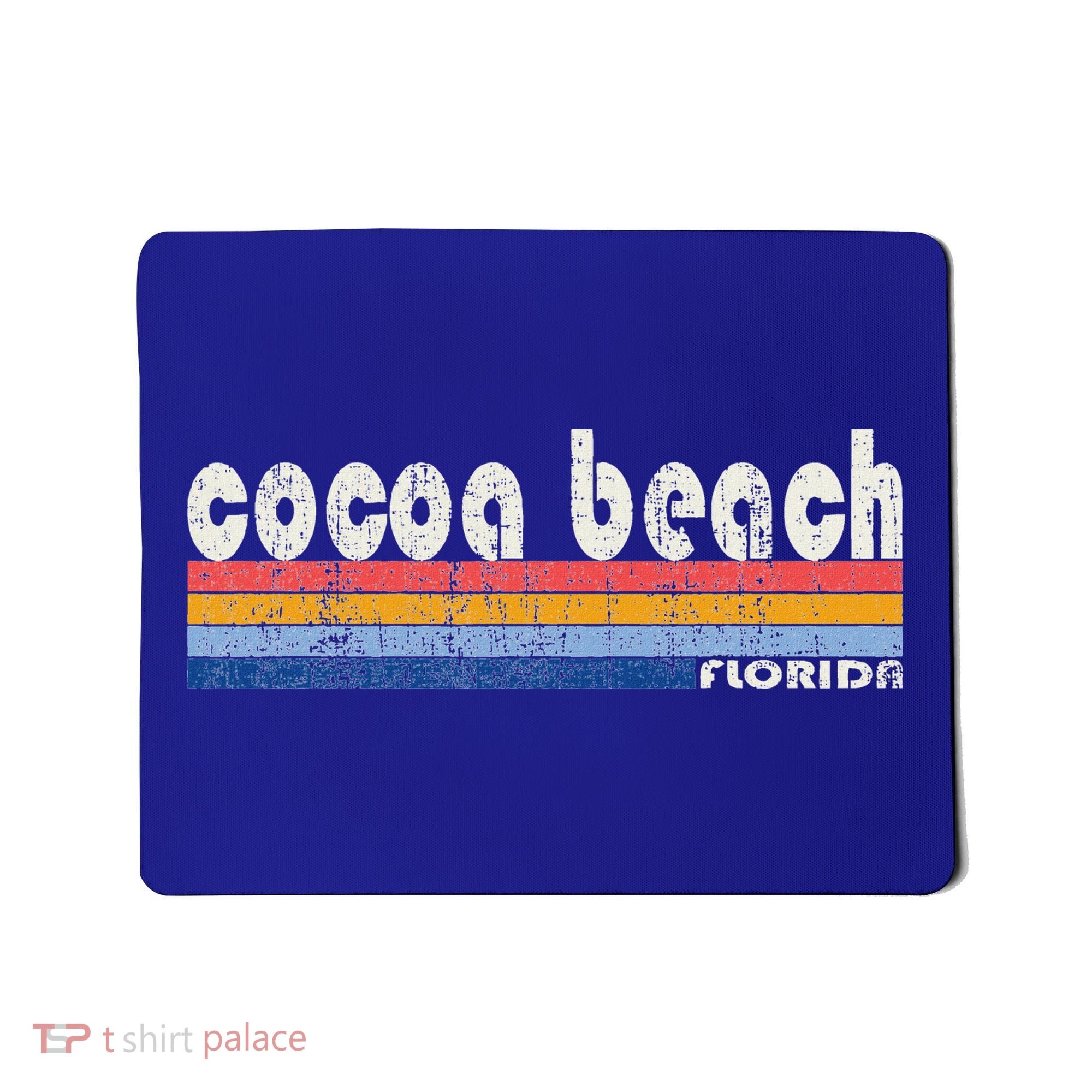70s 80s Style Cocoa Beach Fl Mousepad