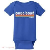 70s 80s Style Cocoa Beach Fl Baby Bodysuit thumb 0