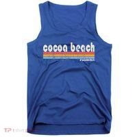 70s 80s Style Cocoa Beach Fl Tank Top thumb 0