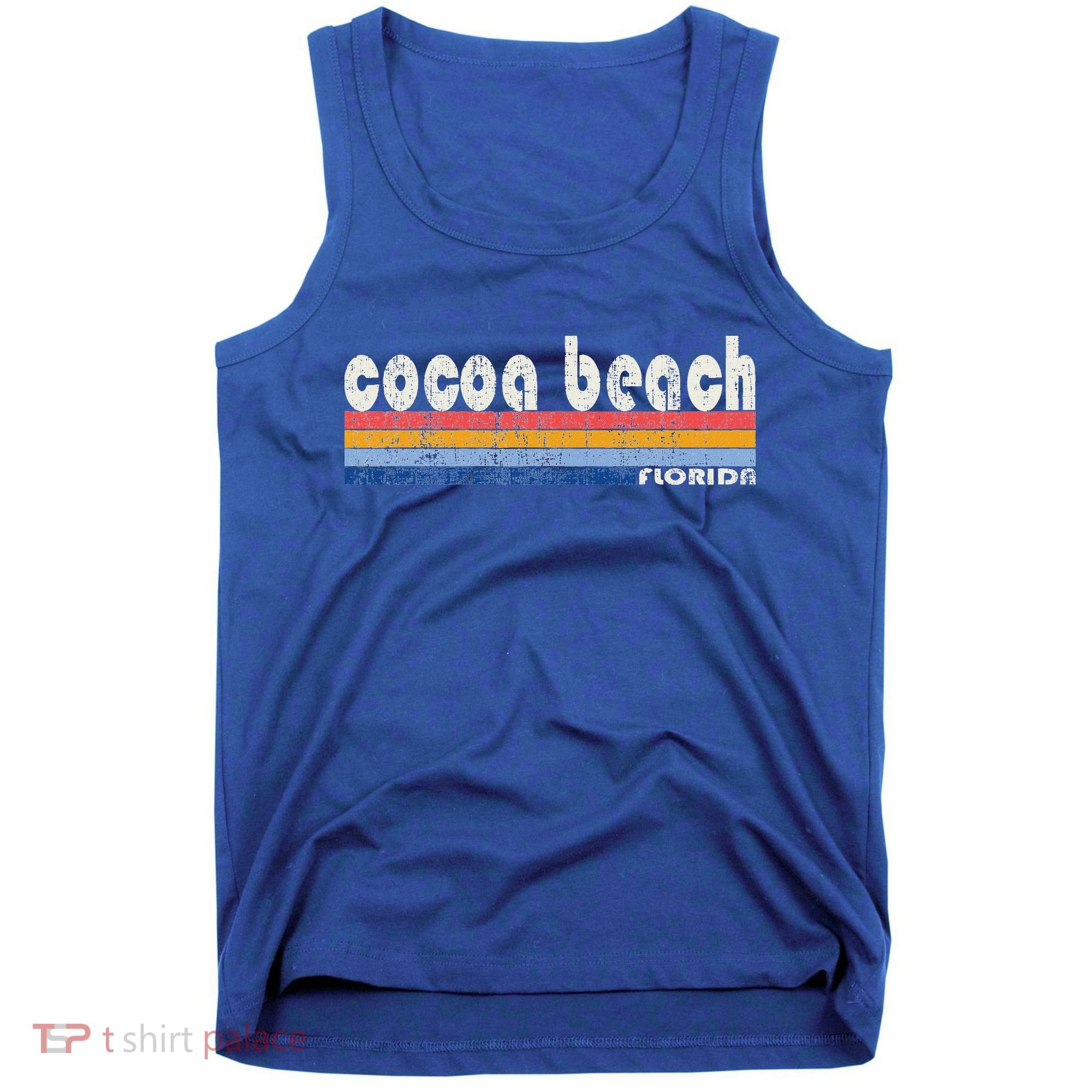 70s 80s Style Cocoa Beach Fl Tank Top