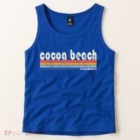 70s 80s Style Cocoa Beach Fl Tank Top thumb 2