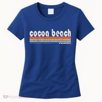 70s 80s Style Cocoa Beach Fl Women's T-Shirt thumb 0