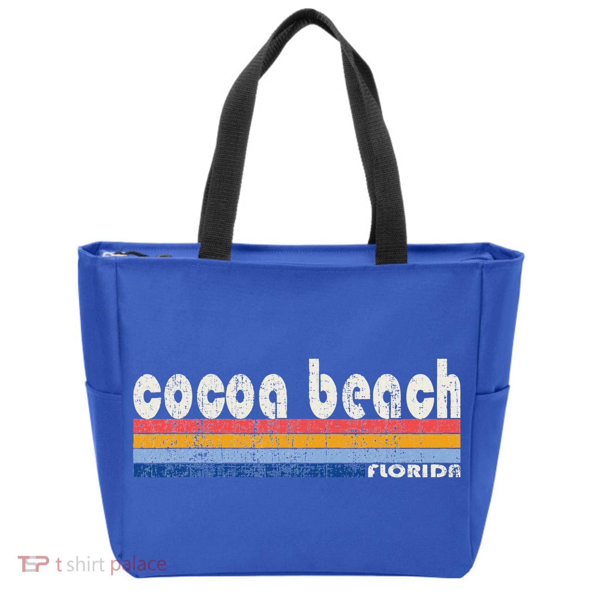 70s 80s Style Cocoa Beach Fl Tote Bag