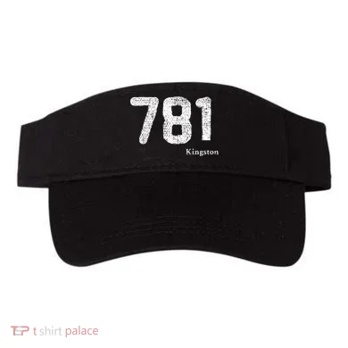 781 Area Code Distressed Kingston Massachusetts Visor