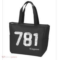 781 Area Code Distressed Kingston Massachusetts Tote Bag thumb 3