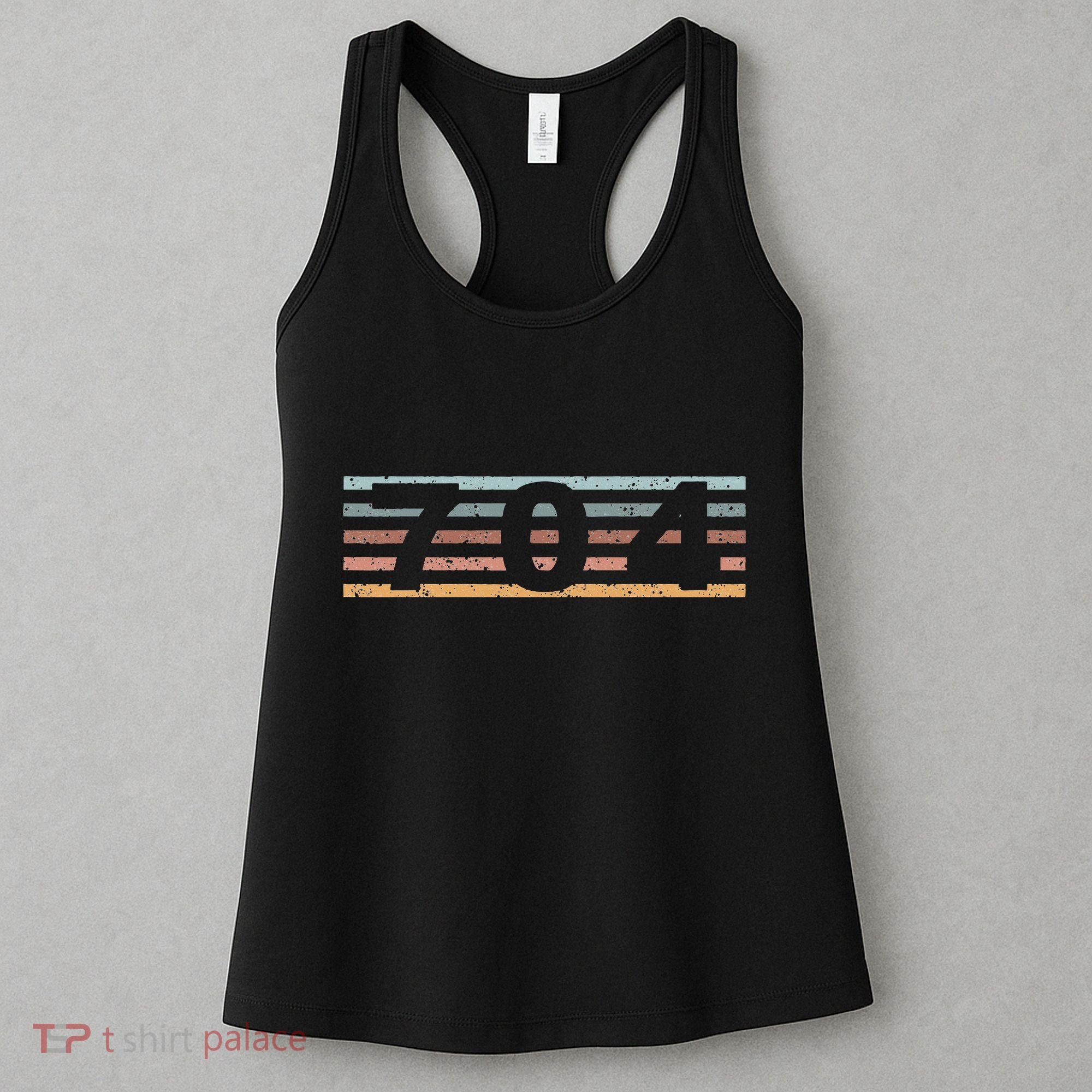704 Area Code Retro North Carolina Charlotte Women's Tank Top