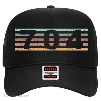 704 Area Code Retro North Carolina Charlotte Hat