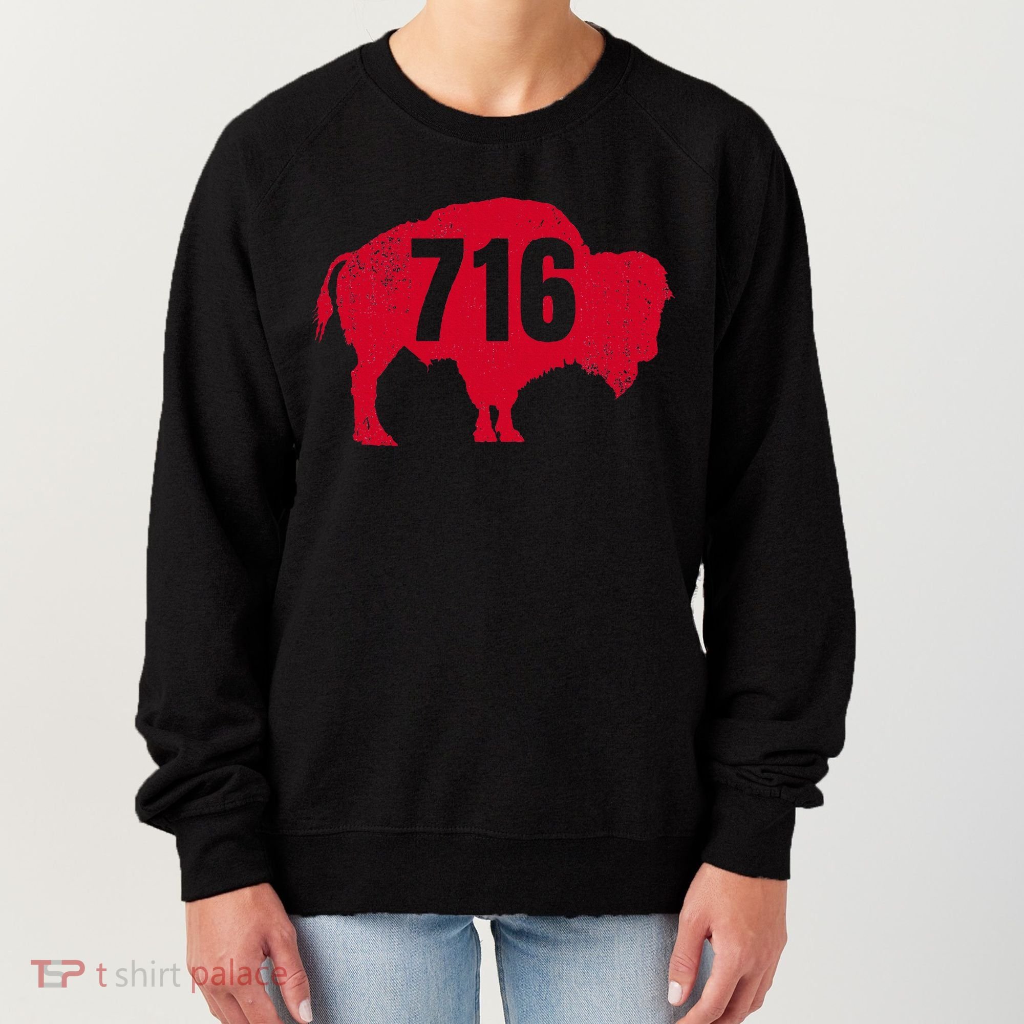 716 Area Code Buffalo New York Bflo Wny Women's Sweatshirt