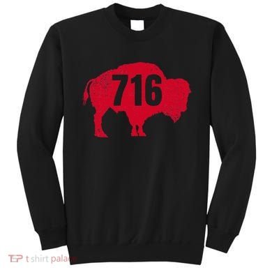 716 Area Code Buffalo New York Bflo Wny Sweatshirt