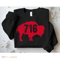 716 Area Code Buffalo New York Bflo Wny Sweatshirt thumb 2