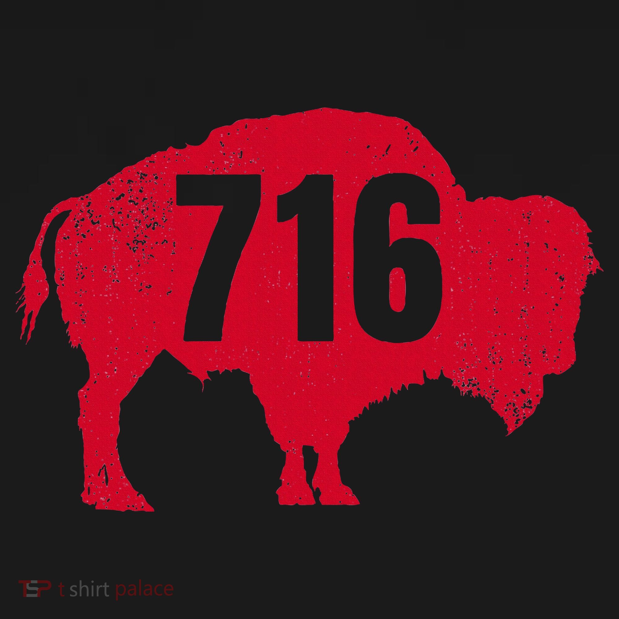 716 Area Code Buffalo New York Bflo Wny T-Shirt