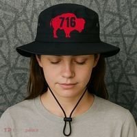 716 Area Code Buffalo New York Bflo Wny Bucket Hat thumb 3