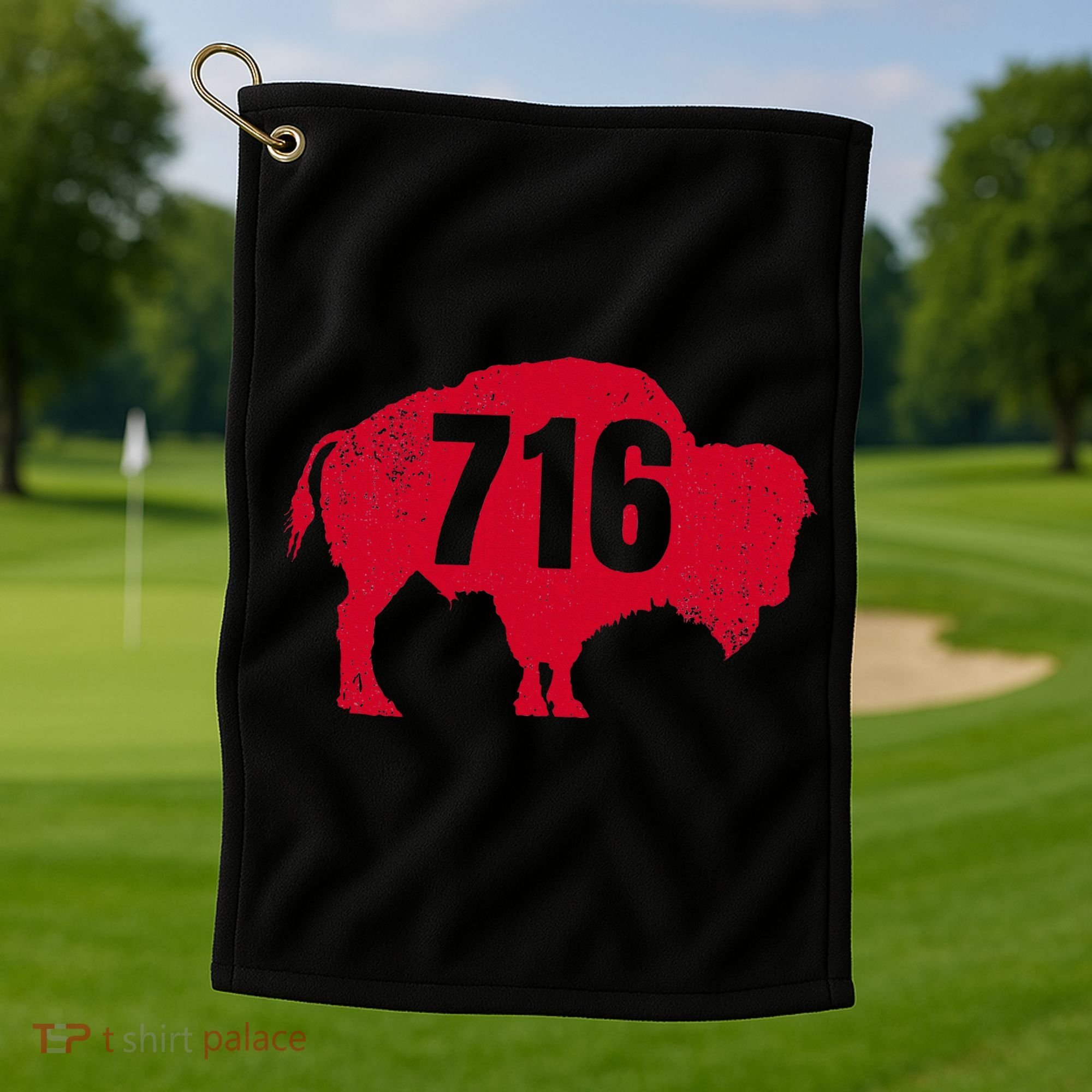 716 Area Code Buffalo New York Bflo Wny Golf Towel