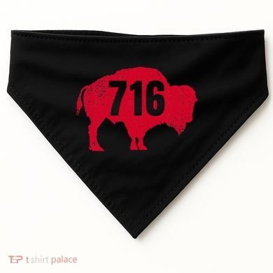 716 Area Code Buffalo USA-Made Doggie Bandana