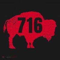 716 Area Code Buffalo T-Shirt thumb 7