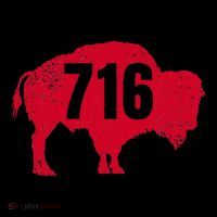 716 Area Code Buffalo Bucket Hat thumb 4