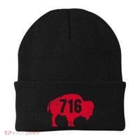 716 Area Code Buffalo Beanie thumb 0