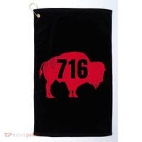 716 Area Code Buffalo Golf Towel thumb 0