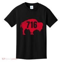 716 Area Code Buffalo Kids T-Shirt thumb 0