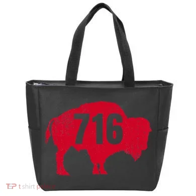 716 Area Code Buffalo Tote Bag