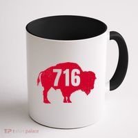 716 Area Code Buffalo New York Bflo Wny Meaningful Gift Coffee Mug thumb 1