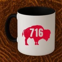 716 Area Code Buffalo New York Bflo Wny Meaningful Gift Coffee Mug thumb 2