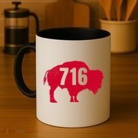 716 Area Code Buffalo New York Bflo Wny Meaningful Gift Coffee Mug thumb 4